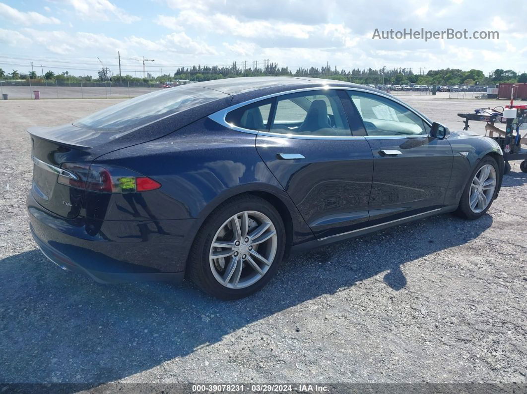 2013 Tesla Model S Performance Blue vin: 5YJSA1CP3DFP26818