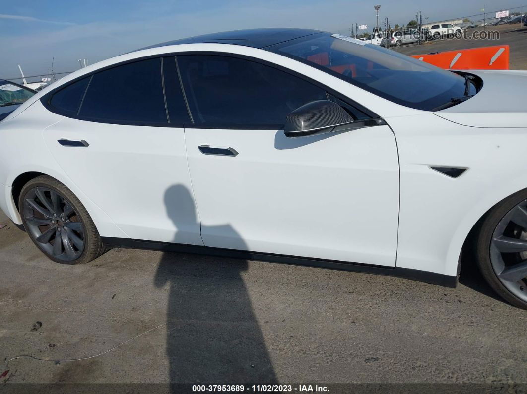 2013 Tesla Model S Performance White vin: 5YJSA1CP4DFP12684