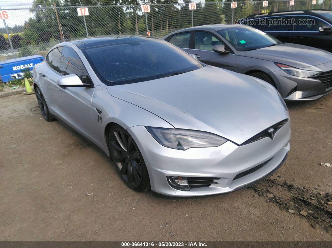 2013 Tesla Model S Performance Silver vin: 5YJSA1CP5DFP15707