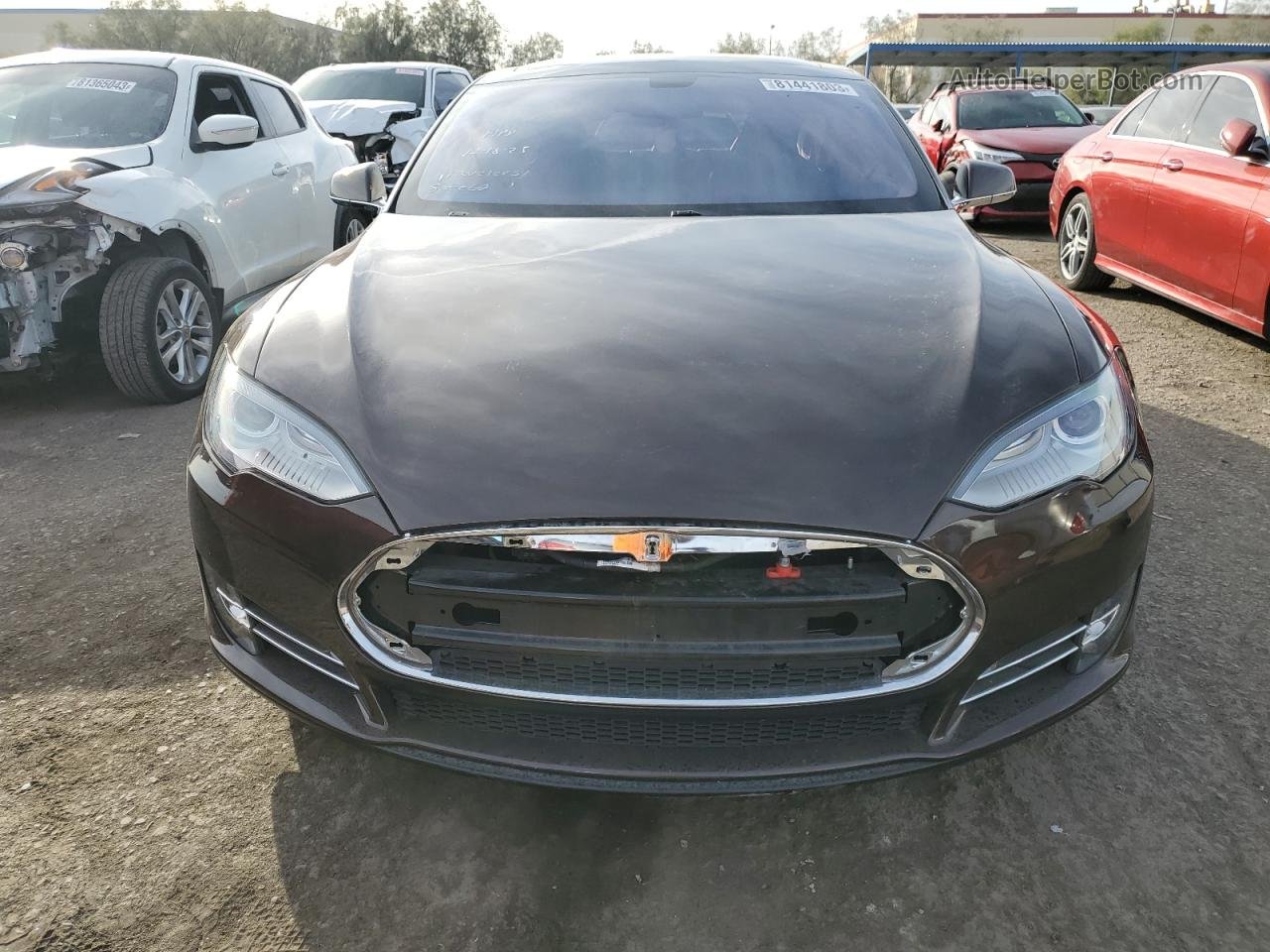 2013 Tesla Model S  Черный vin: 5YJSA1CP7DFP05860