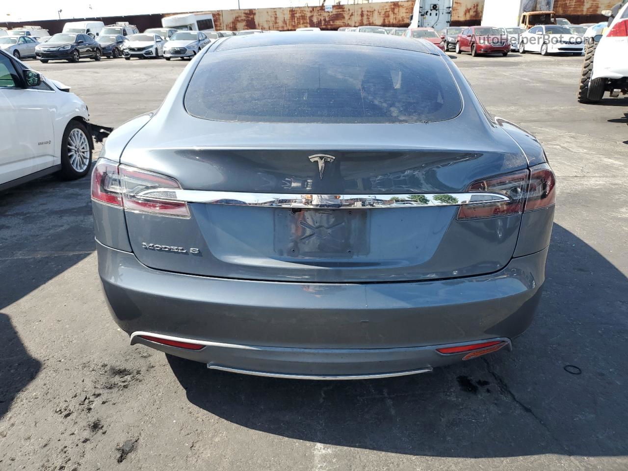 2013 Tesla Model S  Gray vin: 5YJSA1CP8DFP11280