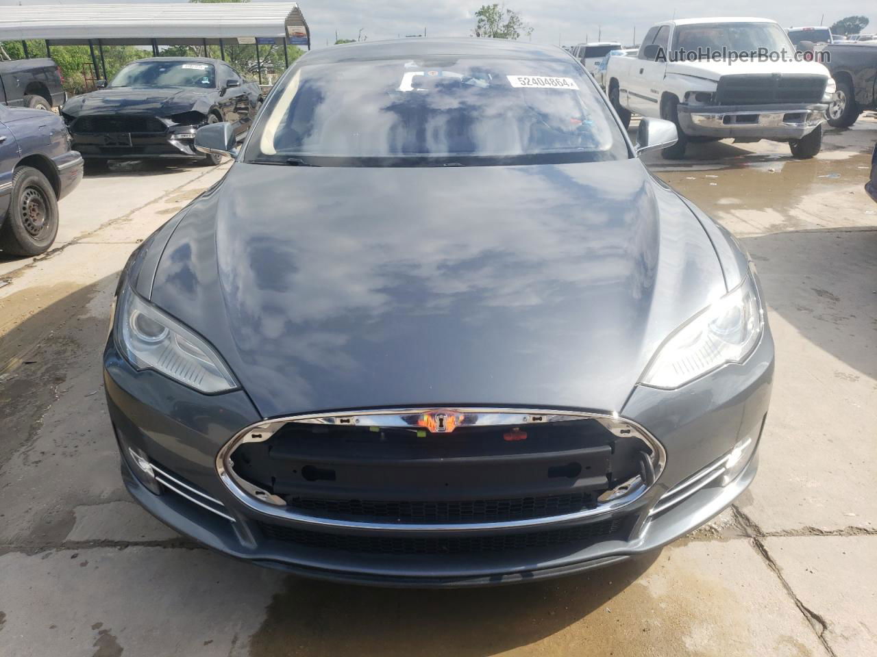 2013 Tesla Model S  Gray vin: 5YJSA1CP9DFP26144