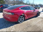 2013 Tesla Model S Performance Red vin: 5YJSA1CP9DFP26158