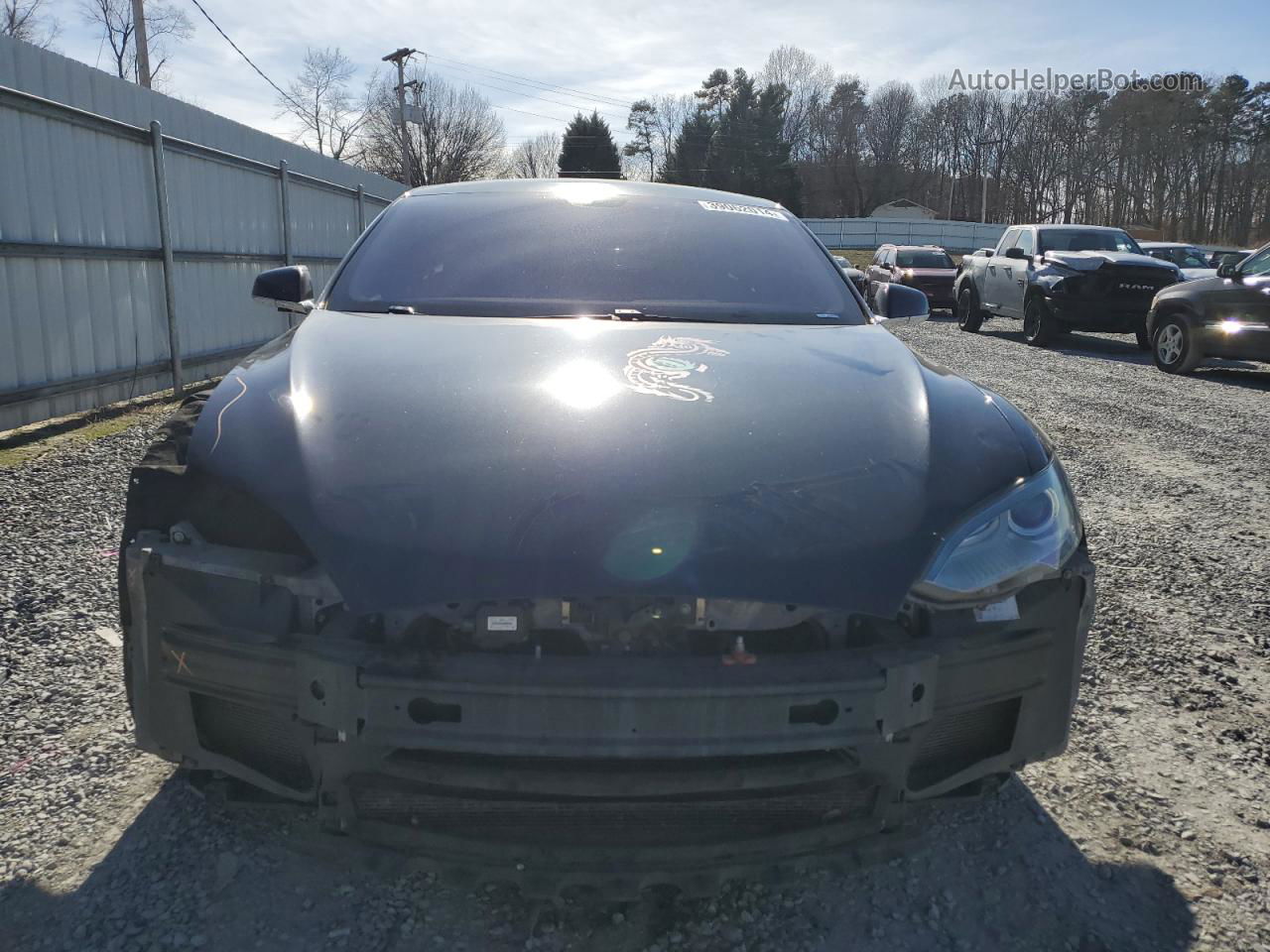 2013 Tesla Model S  Blue vin: 5YJSA1CP9DFP26709