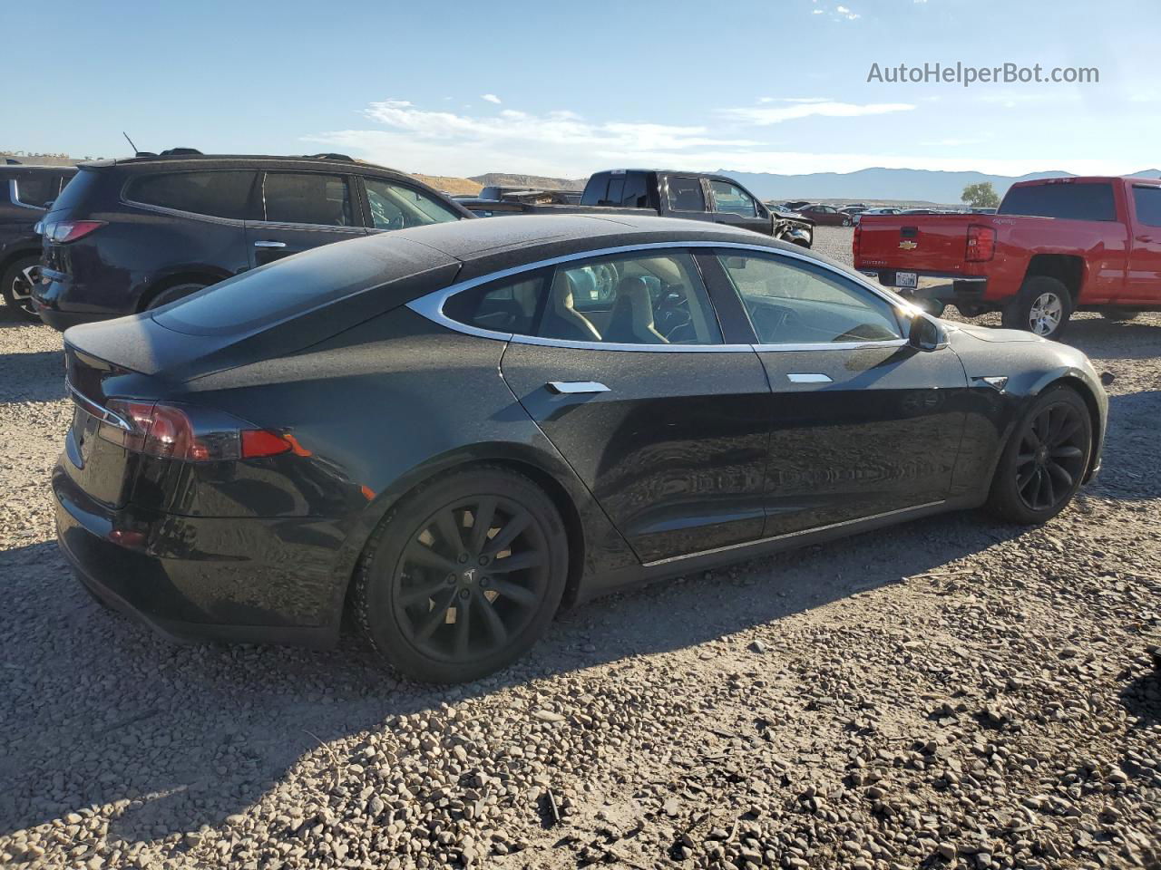 2013 Tesla Model S  Green vin: 5YJSA1CPXDFP04122