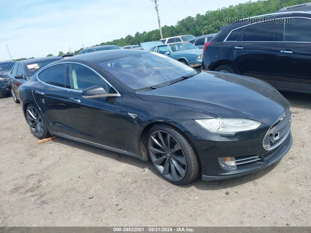 2013 Tesla Model S Performance Черный vin: 5YJSA1CPXDFP06646