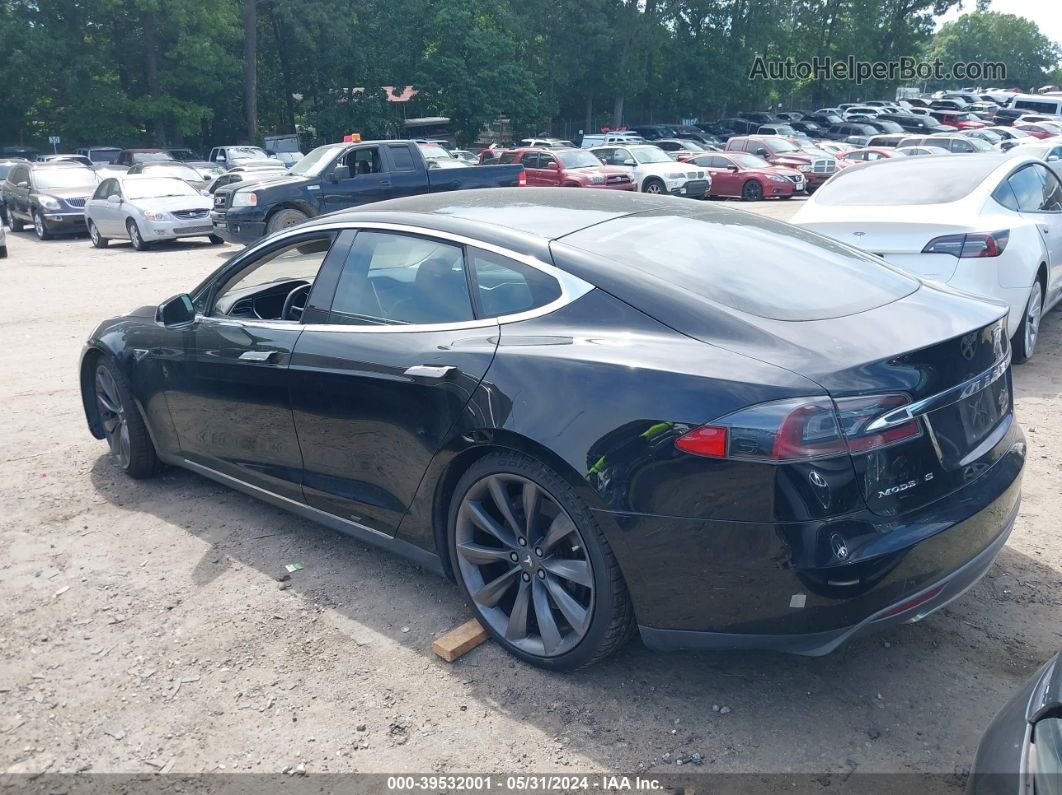 2013 Tesla Model S Performance Black vin: 5YJSA1CPXDFP06646