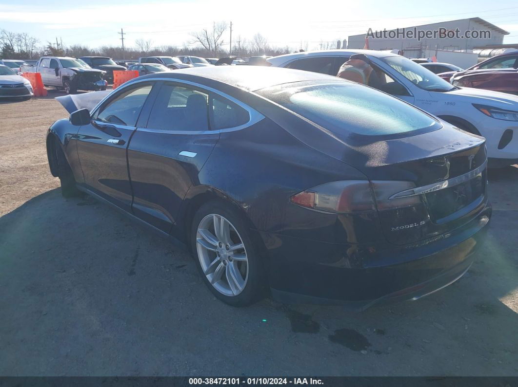 2013 Tesla Model S   Dark Blue vin: 5YJSA1DG2DFP26176