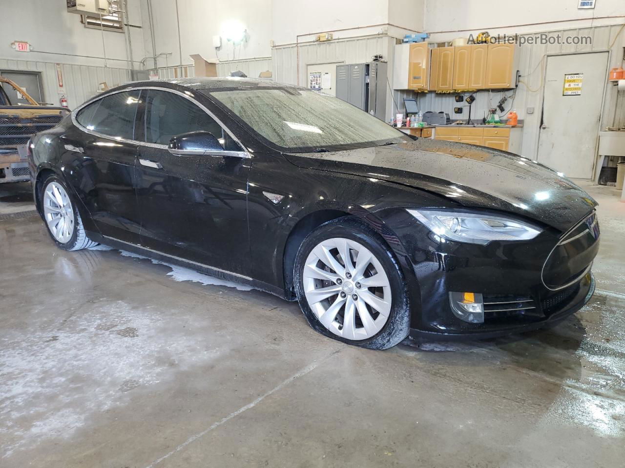 2013 Tesla Model S  Black vin: 5YJSA1DN1DFP07178