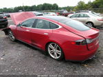 2013 Tesla Model S   Red vin: 5YJSA1DN1DFP18617