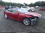 2013 Tesla Model S   Red vin: 5YJSA1DN1DFP18617