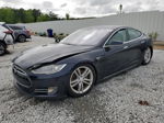 2013 Tesla Model S  Blue vin: 5YJSA1DN2DFP13314