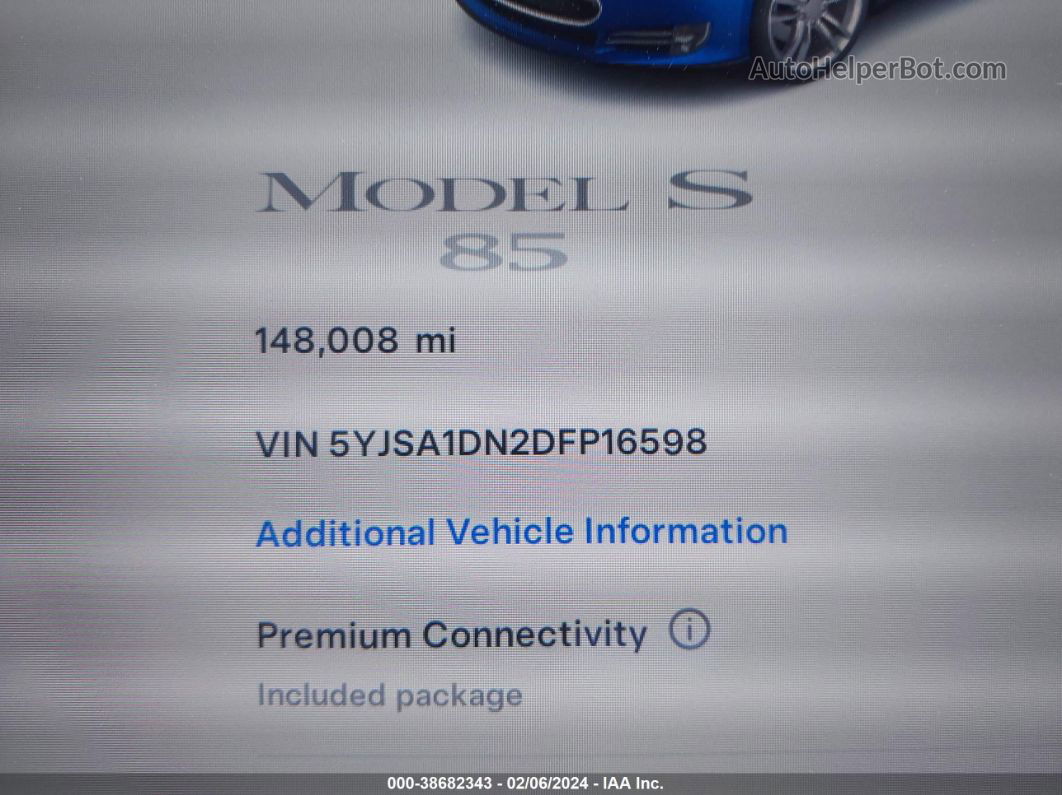 2013 Tesla Model S   Brown vin: 5YJSA1DN2DFP16598