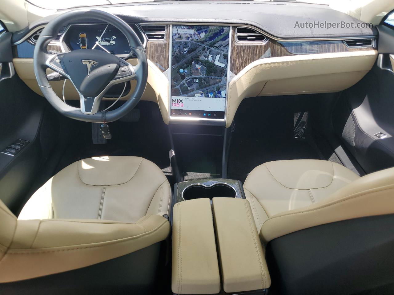 2013 Tesla Model S  Белый vin: 5YJSA1DN2DFP21168