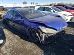 2013 Tesla Model S  Blue vin: 5YJSA1DN4DFP05750