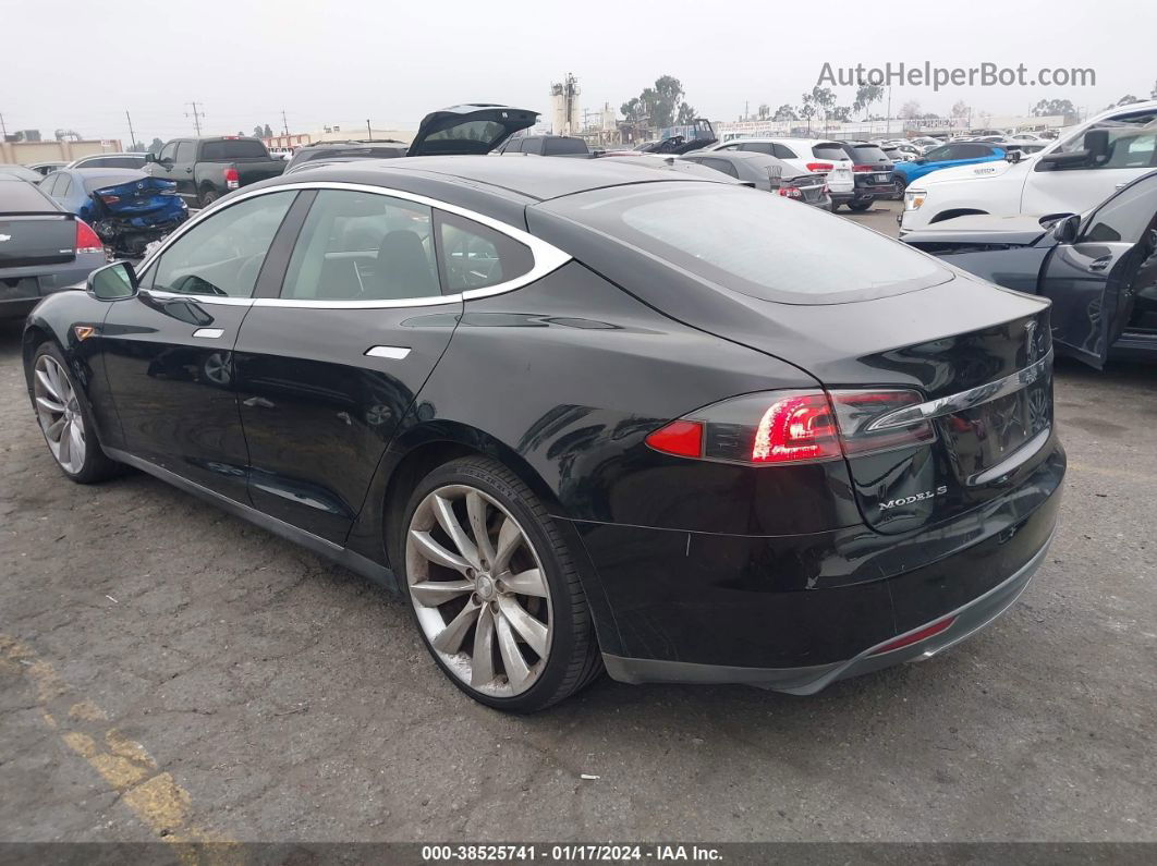 2013 Tesla Model S   Black vin: 5YJSA1DN4DFP06722