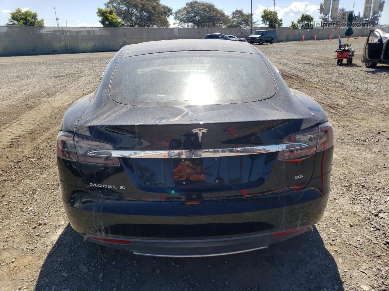 2013 Tesla Model S Black vin: 5YJSA1DN4DFP06722