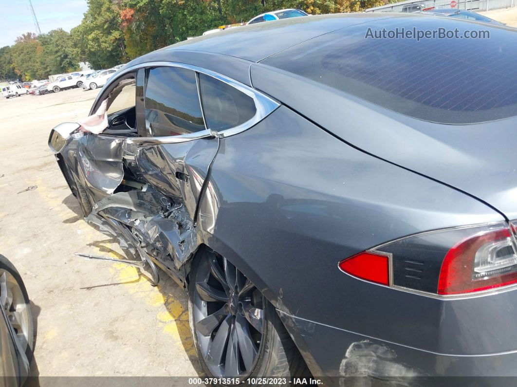 2013 Tesla Model S Серый vin: 5YJSA1DN4DFP24430