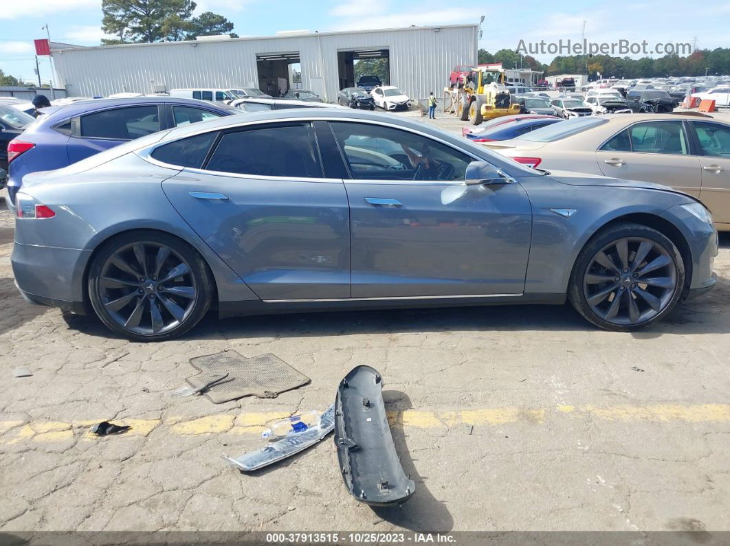 2013 Tesla Model S Серый vin: 5YJSA1DN4DFP24430