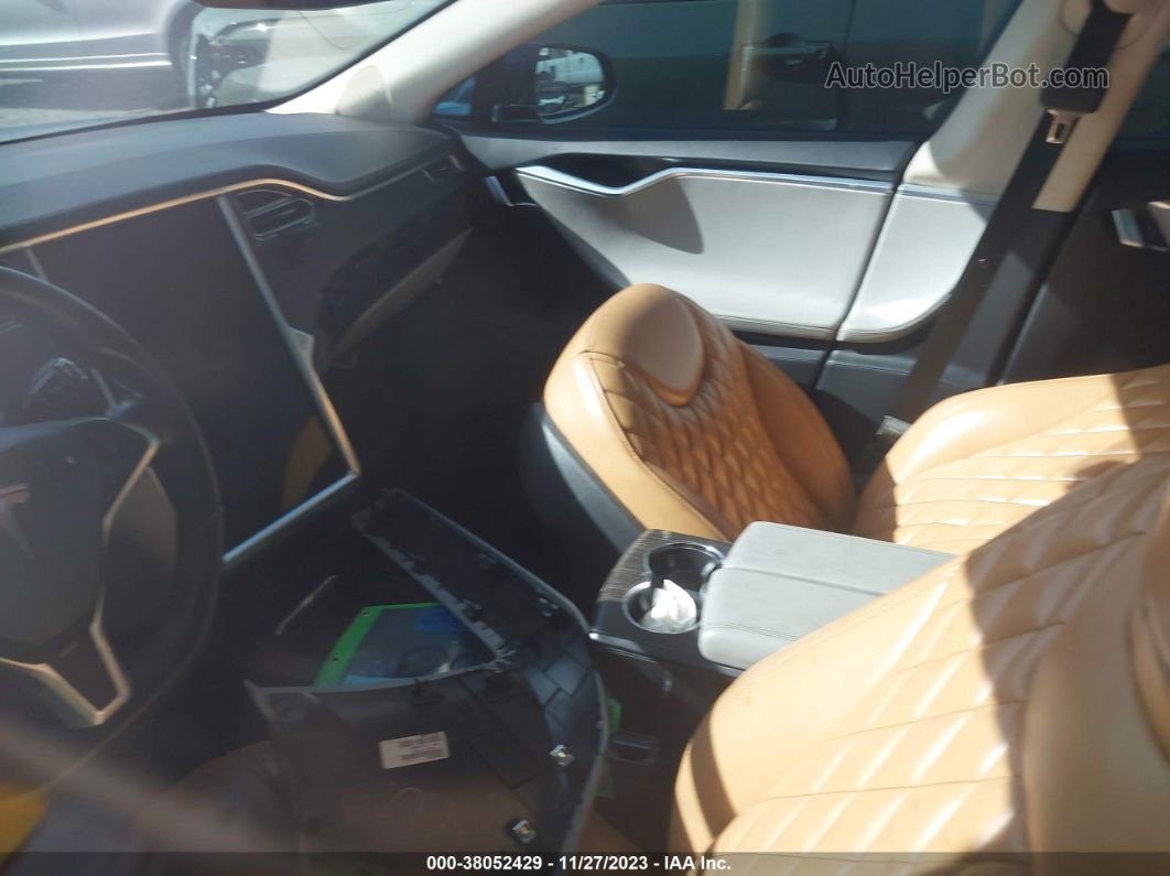 2013 Tesla Model S Синий vin: 5YJSA1DN5DFP05496