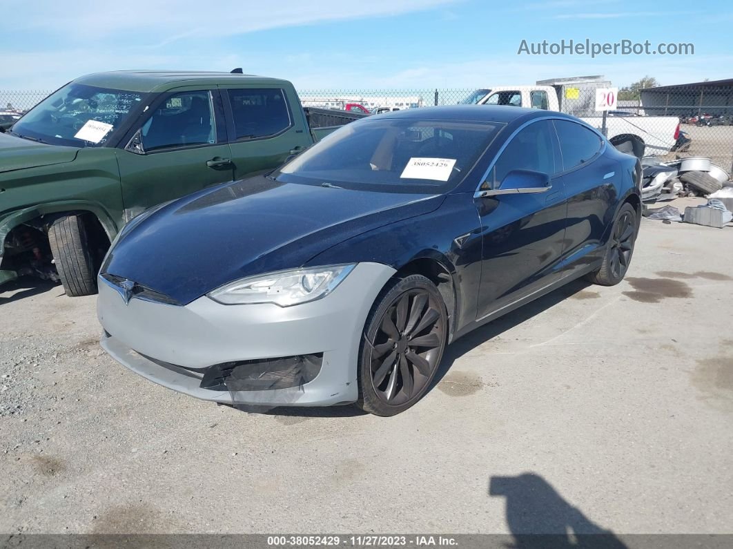 2013 Tesla Model S Blue vin: 5YJSA1DN5DFP05496