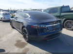 2013 Tesla Model S Синий vin: 5YJSA1DN5DFP05496