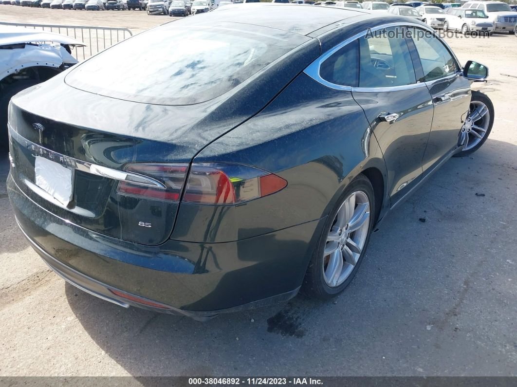 2013 Tesla Model S Зеленый vin: 5YJSA1DN5DFP09130