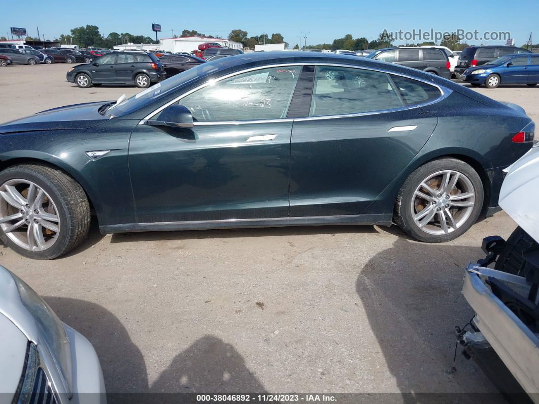 2013 Tesla Model S Green vin: 5YJSA1DN5DFP09130