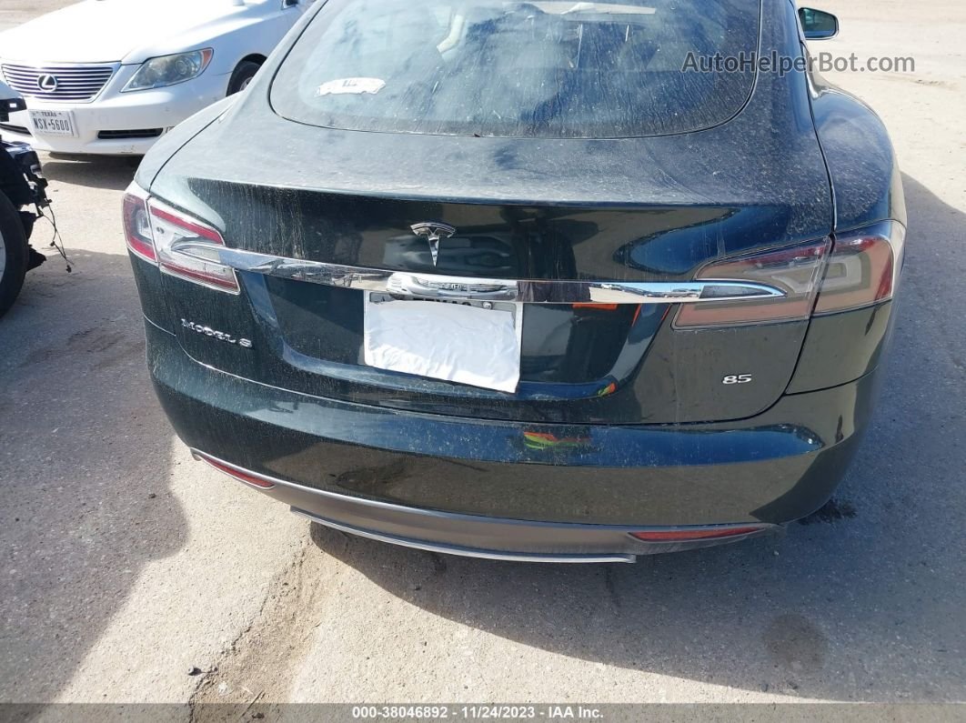 2013 Tesla Model S Зеленый vin: 5YJSA1DN5DFP09130