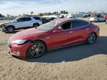 2013 Tesla Model S  Red vin: 5YJSA1DN8DFP09865