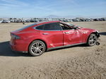 2013 Tesla Model S  Red vin: 5YJSA1DN8DFP09865