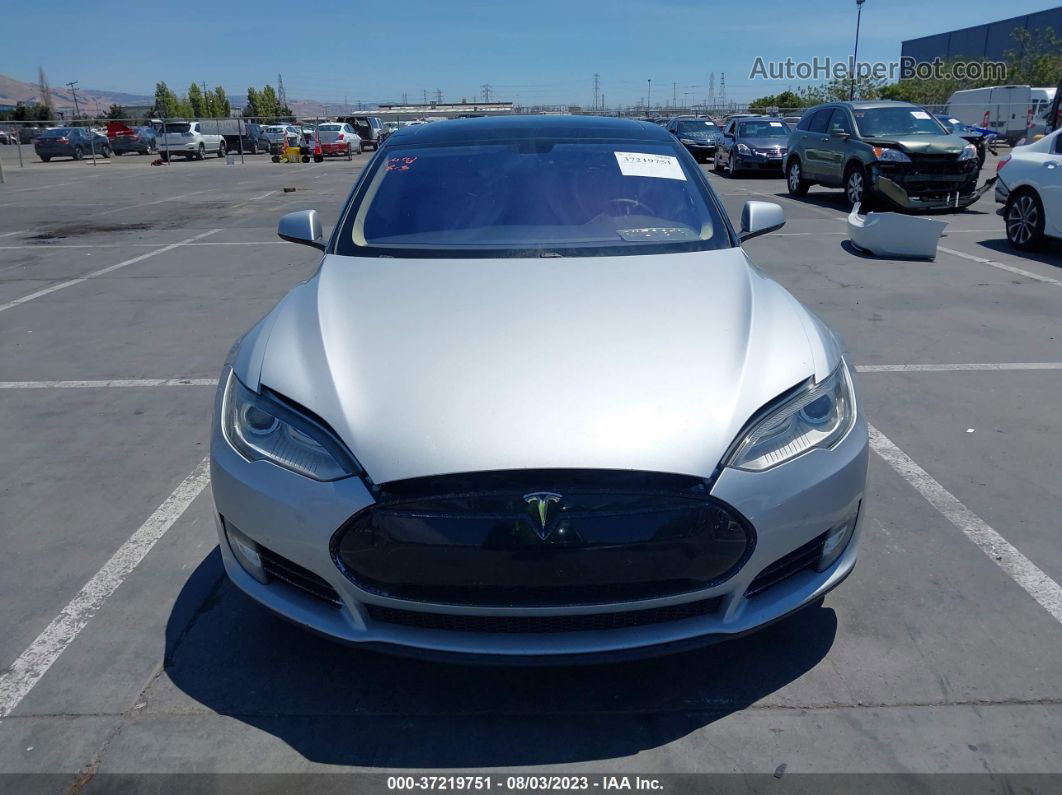 2013 Tesla Model S   Silver vin: 5YJSA1DN9DFP03508