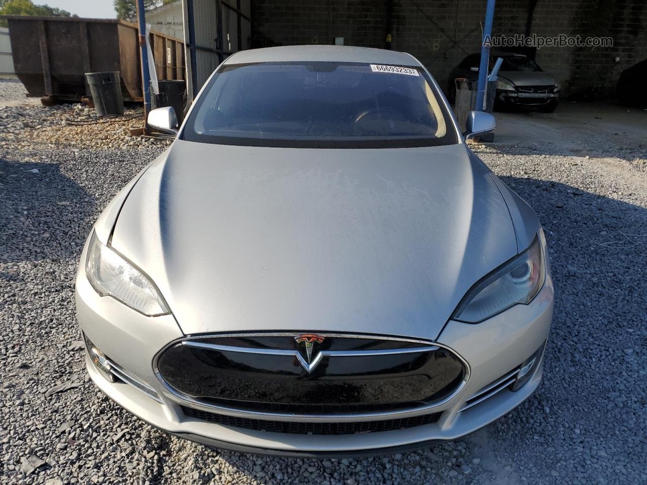 2013 Tesla Model S  Silver vin: 5YJSA1DNXDFP07759