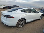 2013 Tesla Model S  White vin: 5YJSA1DNXDFP11441