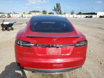 2013 Tesla Model S  Red vin: 5YJSA1DP0DFP09277