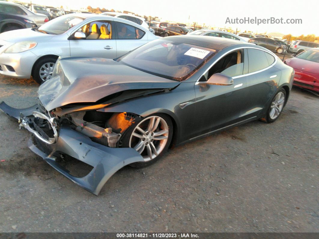 2013 Tesla Model S Performance Gray vin: 5YJSA1DP0DFP23695