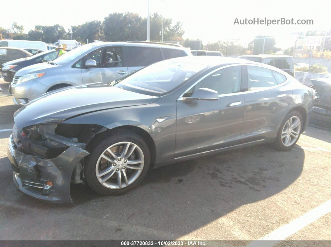 2013 Tesla Model S Performance Серый vin: 5YJSA1DP1DFP06601