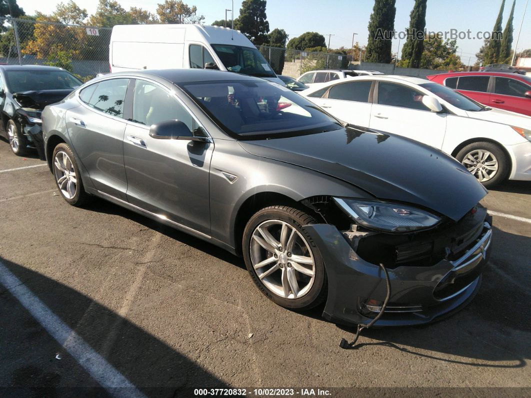 2013 Tesla Model S Performance Серый vin: 5YJSA1DP1DFP06601