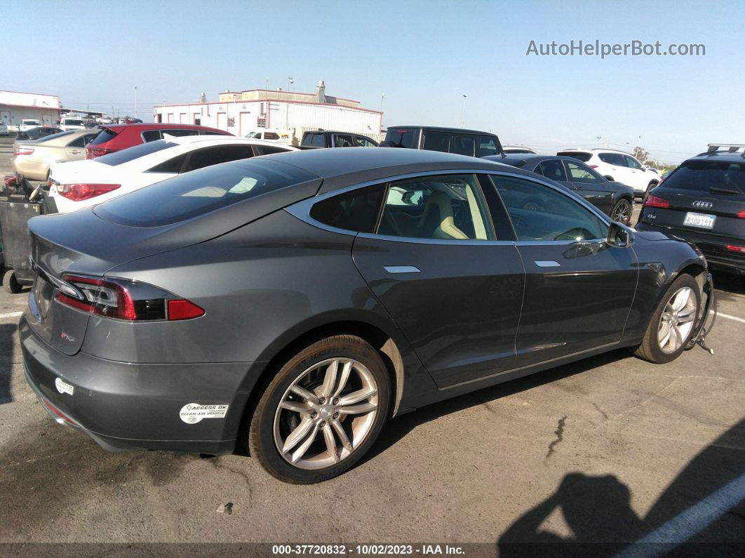 2013 Tesla Model S Performance Gray vin: 5YJSA1DP1DFP06601