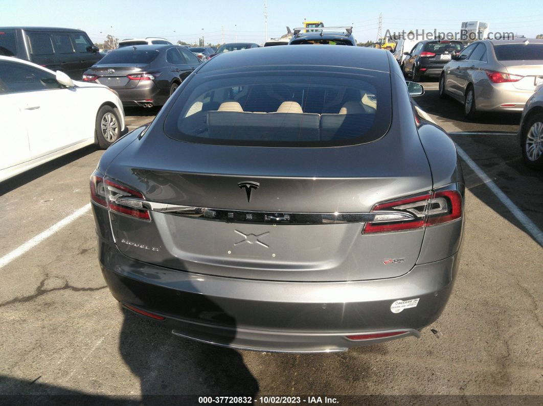 2013 Tesla Model S Performance Gray vin: 5YJSA1DP1DFP06601