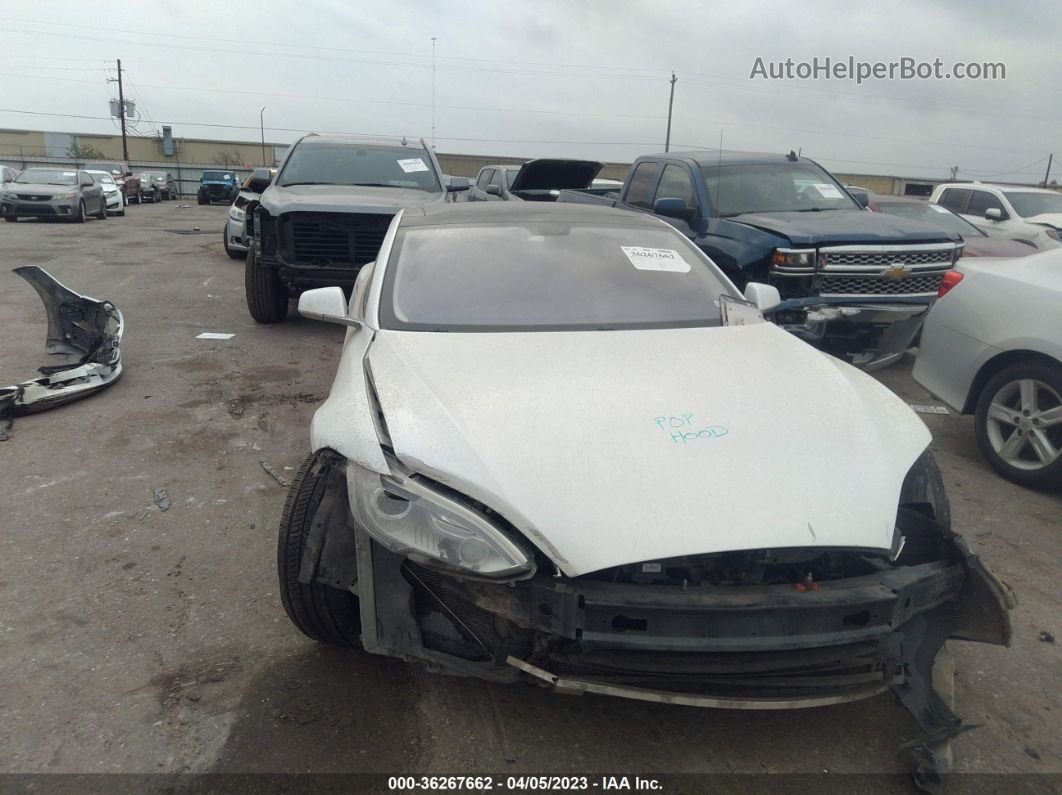 2013 Tesla Model S Performance White vin: 5YJSA1DP1DFP07683