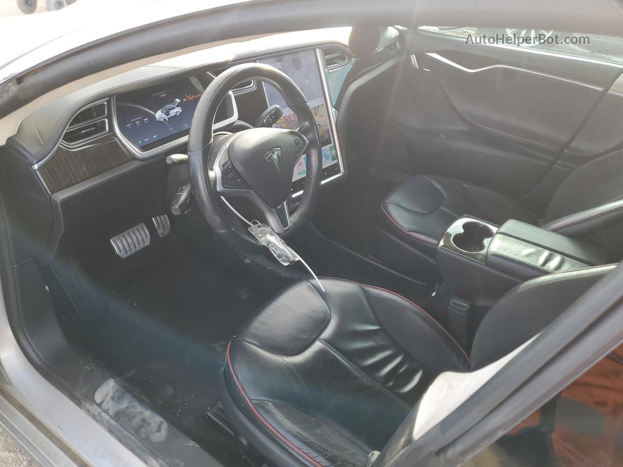 2013 Tesla Model S  Gray vin: 5YJSA1DP1DFP14584