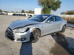 2013 Tesla Model S  Silver vin: 5YJSA1DP1DFP22555