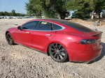 2013 Tesla Model S  Red vin: 5YJSA1DP2DFP08955