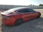 2013 Tesla Model S  Red vin: 5YJSA1DP2DFP08955