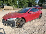 2013 Tesla Model S  Red vin: 5YJSA1DP2DFP08955