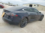 2013 Tesla Model S  Blue vin: 5YJSA1DP2DFP16294