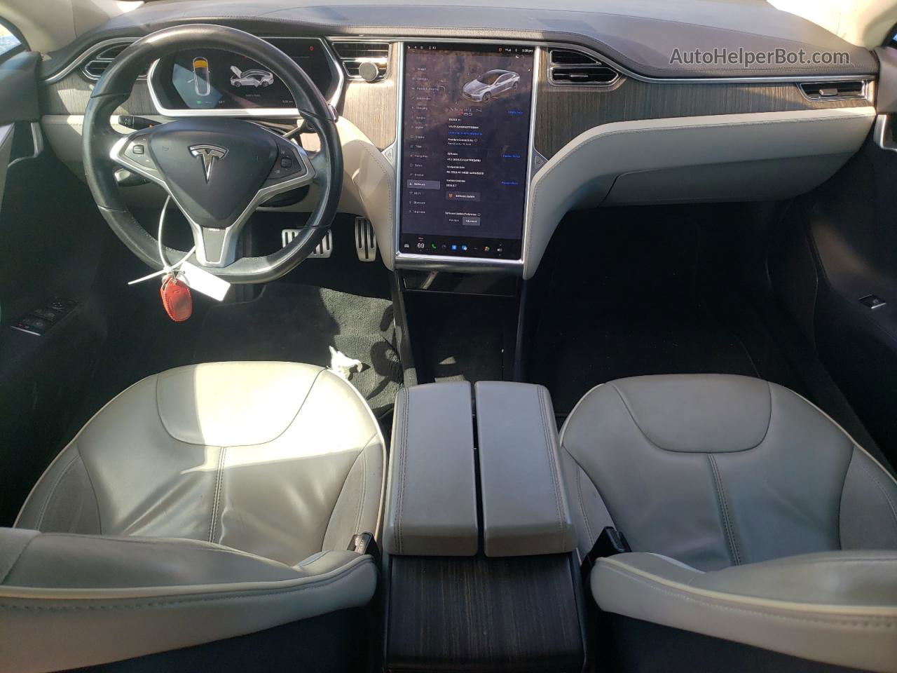 2013 Tesla Model S  Silver vin: 5YJSA1DP4DFP08858