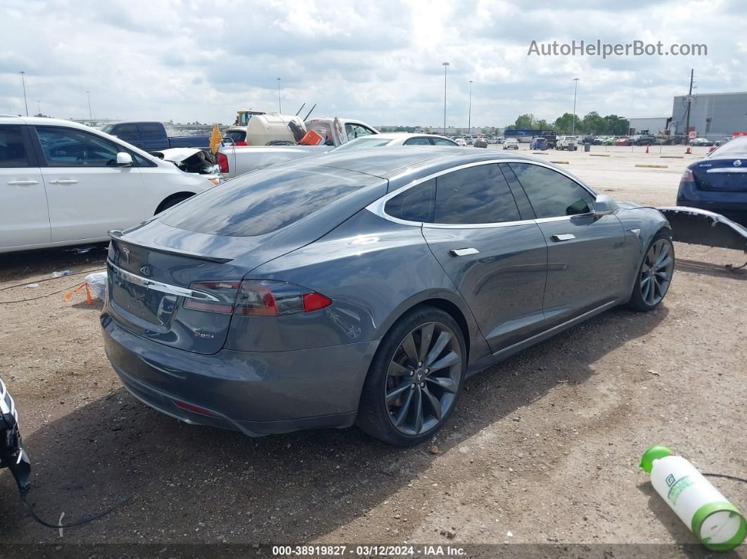 2013 Tesla Model S Performance Gray vin: 5YJSA1DP4DFP19617