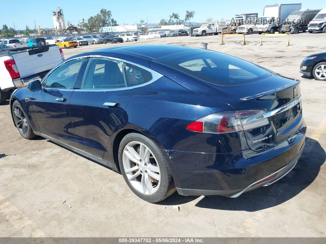 2013 Tesla Model S Performance Blue vin: 5YJSA1DP5DFP07198
